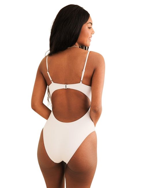 Dippin' Daisy's Brown Forever Cheeky One Piece