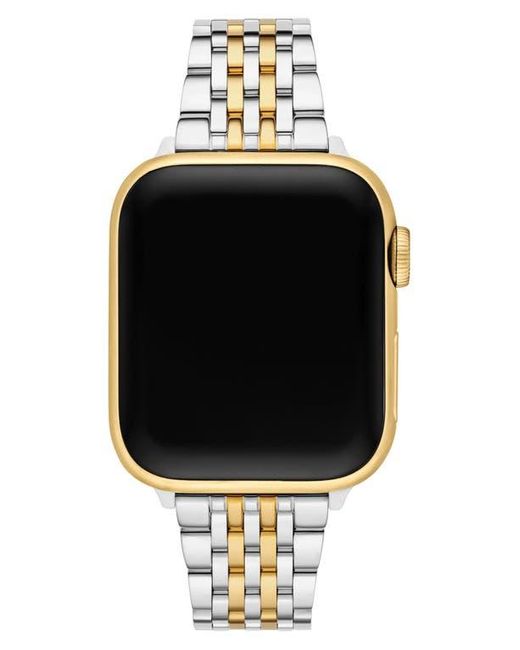 Michele Metallic Tapered Apple Watch Bracelet Watchband