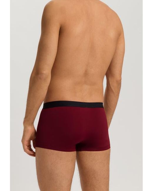 Hanro Red Micro Touch Boxer Brief for men