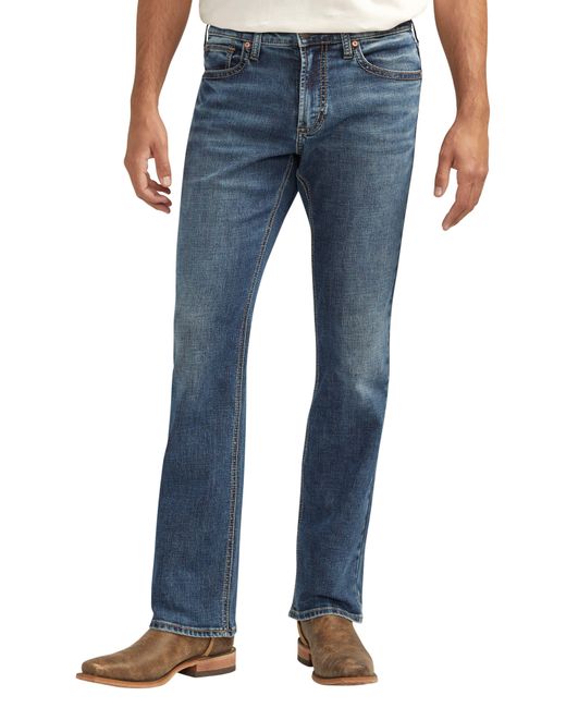 Silver Jeans Co. Blue Jace Slim Bootcut Jeans for men