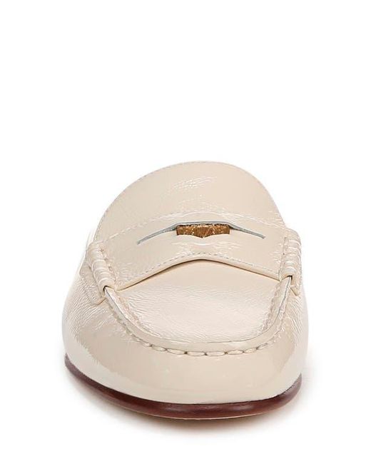 Veronica Beard White Penny Loafer Mule