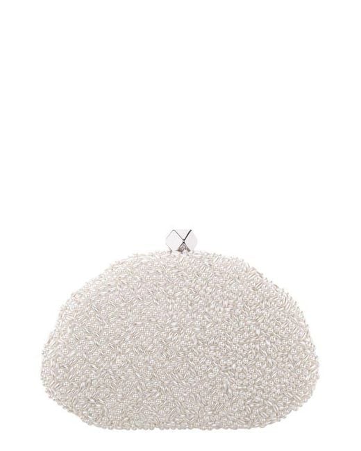 Josefina Framed Clutch - White