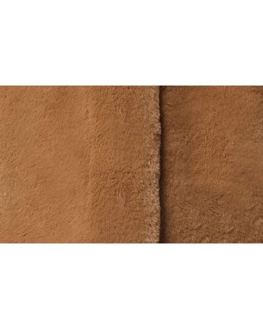 Apparis Brown Blair Pluche Faux Fur Coat