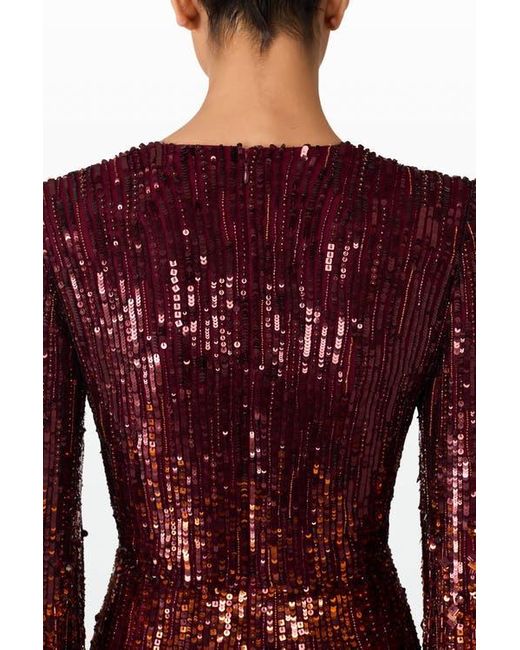 Jenny Packham Red Cosmos Gown