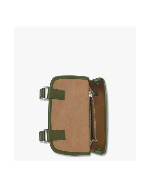 MCM Green Aren Messenger Bag for men