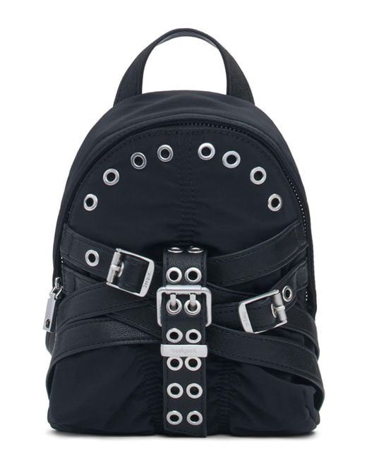 Desigual Blue Mini Nylon Backpack