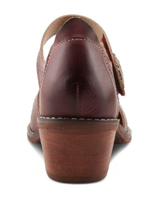 Spring Step Brown Cabracho Mary Jane Pump