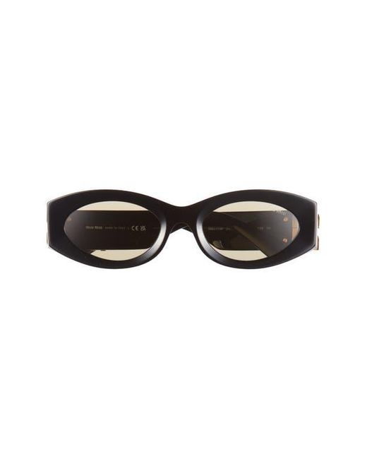 Miu Miu Multicolor 54Mm Rectangular Sunglasses
