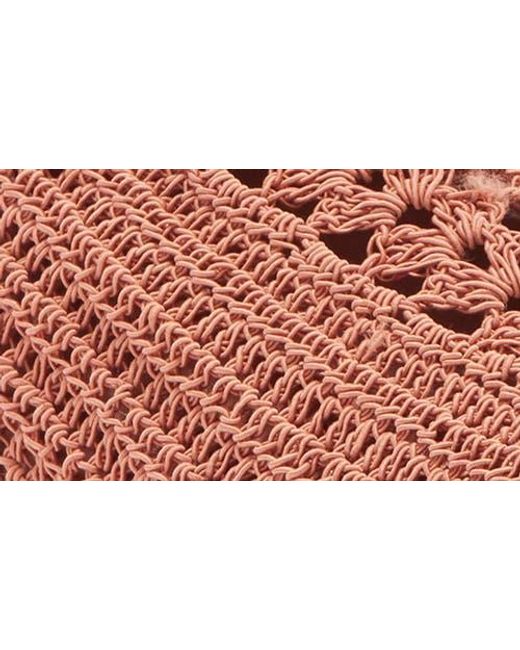Jeffrey Campbell Pink Nantucket Crochet Flat