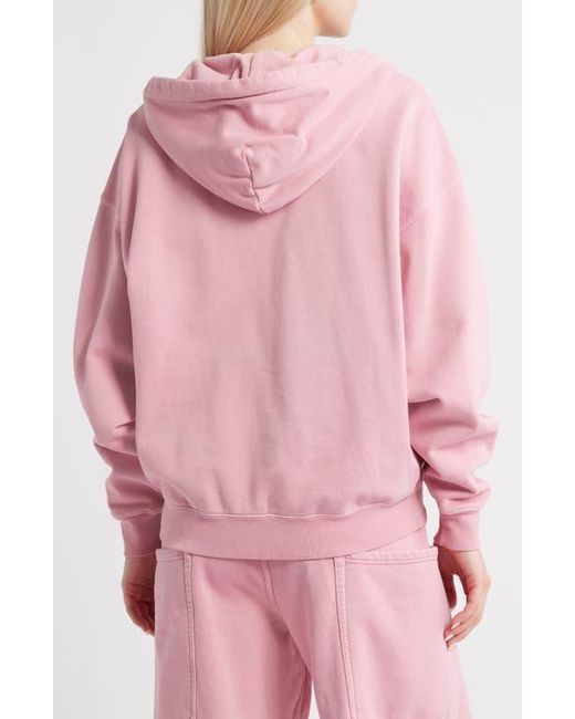 AFRM Pink Cameron Cotton Zip Hoodie