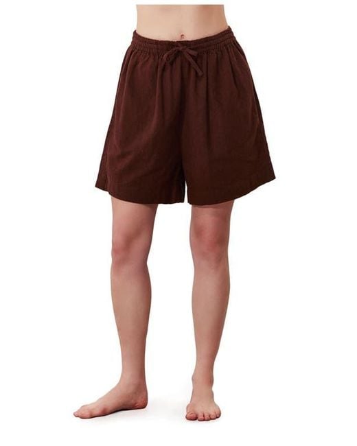 Gottex Beach Life Brown Terra Bermuda Short Cover-Up