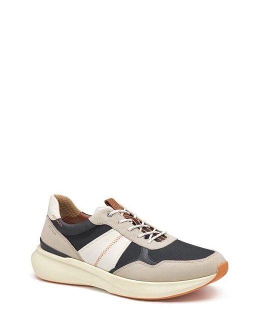 Johnston & Murphy White Declan Waterproof Sneaker for men