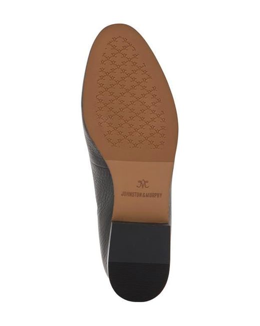 Johnston & Murphy Black Ali Loafer