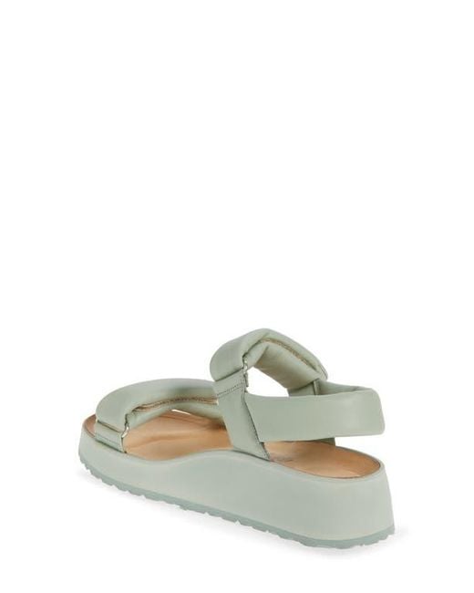 Birkenstock Metallic Papillio By Theda Platform Wedge Sandal