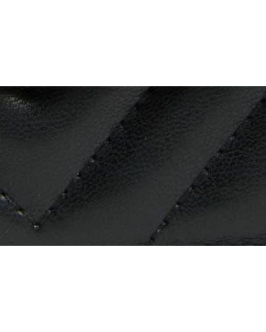 Kurt Geiger Black Micro Kensington Faux Leather Crossbody Bag