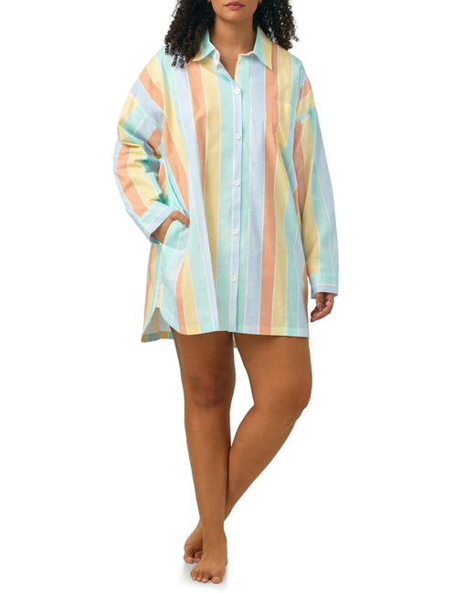 Bedhead Multicolor Organic Cotton Poplin Sleepshirt