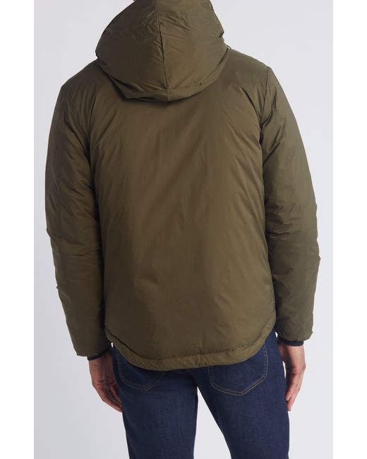 Canada Goose Green Lodge Packable Windproof 750 Fill Power Down Hooded Jacket for men