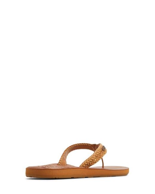 Roxy Brown Lili Iii Flip Flop