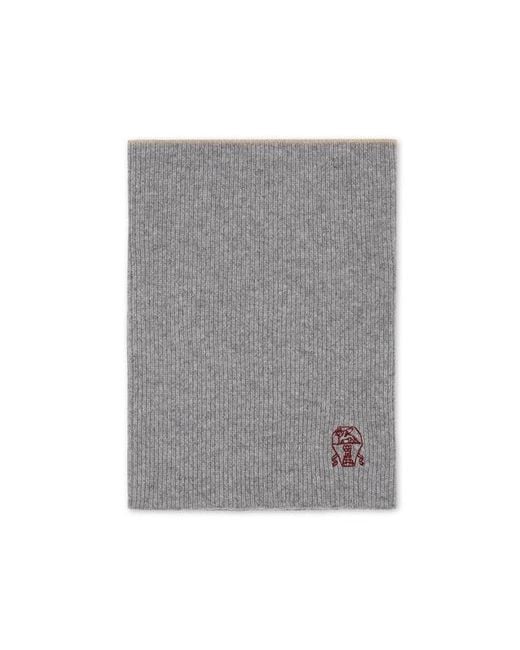 Brunello Cucinelli Gray Neck Warmer for men