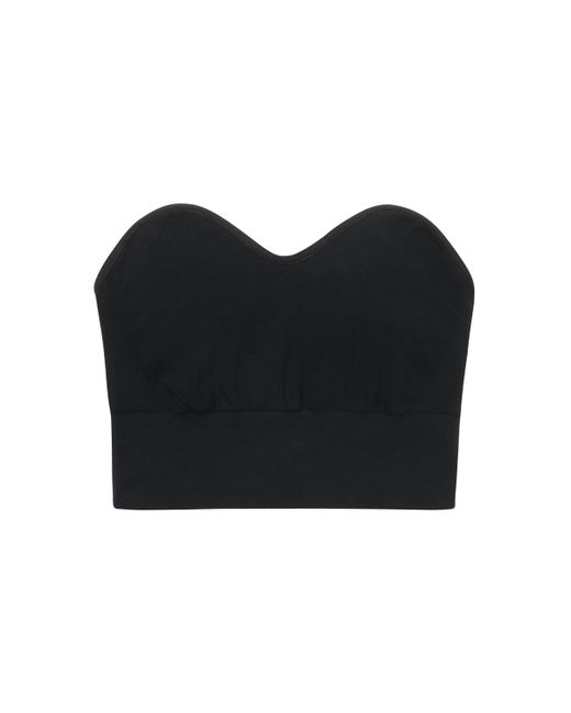 BRABAR Black Soft Strapless Bra Top