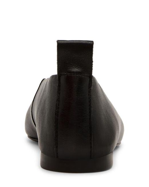 Steve Madden Black Swanky Pointed Toe Flat