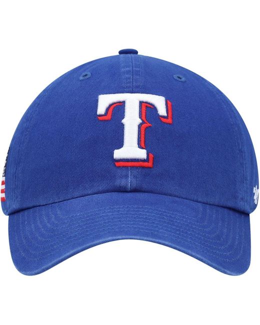'47 Blue Texas Rangers Heritage Clean Up Adjustable Hat At Nordstrom for men