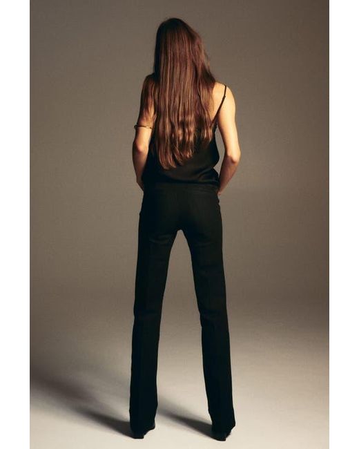 H&M Gray Flared High Jeans