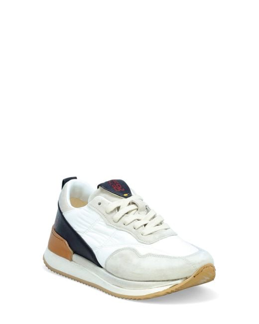 A.s.98 White Burke Sneaker