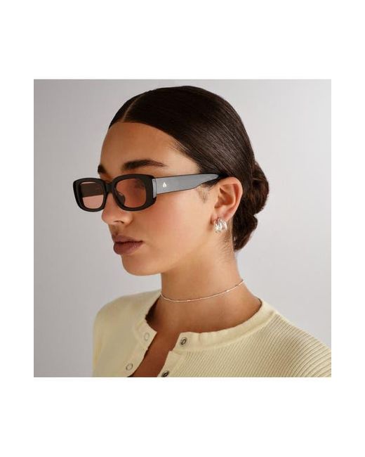 Aire Natural Ceres 51Mm Rectangular Sunglasses