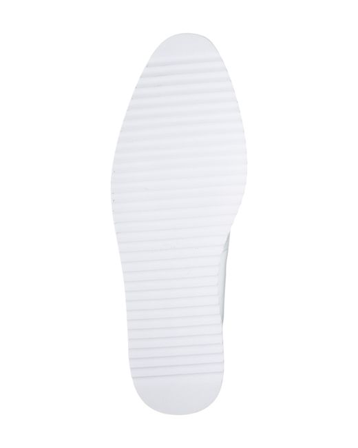 Karl Lagerfeld Caralee Cap Toe Slip-on Sneaker in White | Lyst