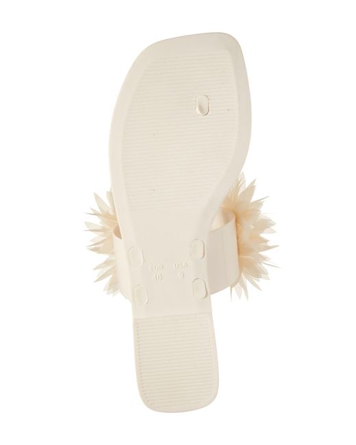 Jeffrey Campbell White Pollinate T-strap Sandal