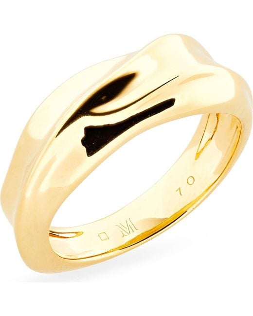 Monica Vinader Metallic Nomade Stacking Ring