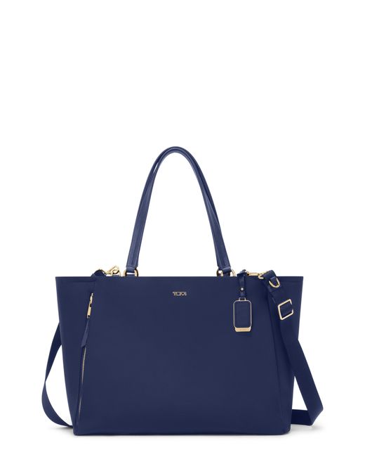 Tumi Blue Valetta Large Tote