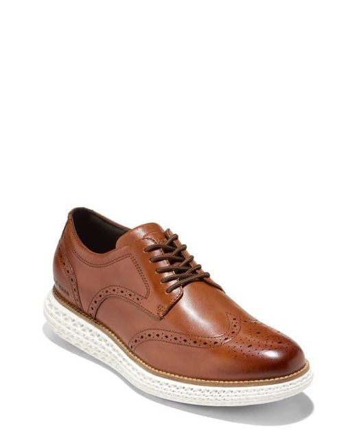 Cole Haan Original Grand 2.0 Wingtip Oxford in Brown for Men | Lyst Cole Haan Original Grand 2.0 Wingtip Oxford in Brown for Men | Lyst