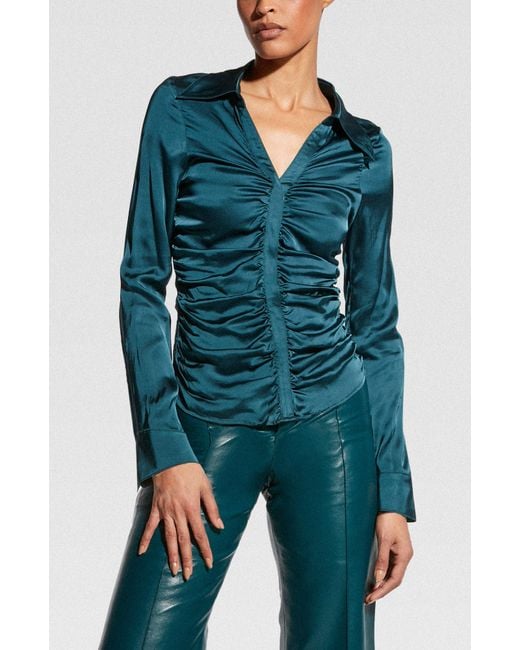 AS by DF Blue Grayson Blouse