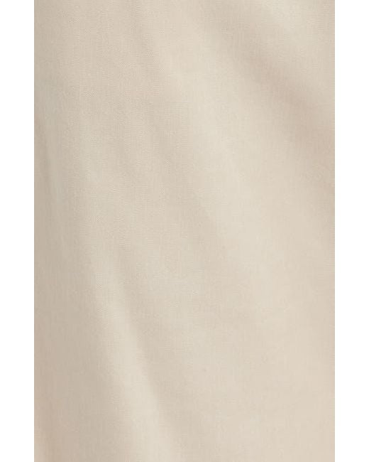 Rag & Bone Natural Logan Drawstring Linen Blend Pants