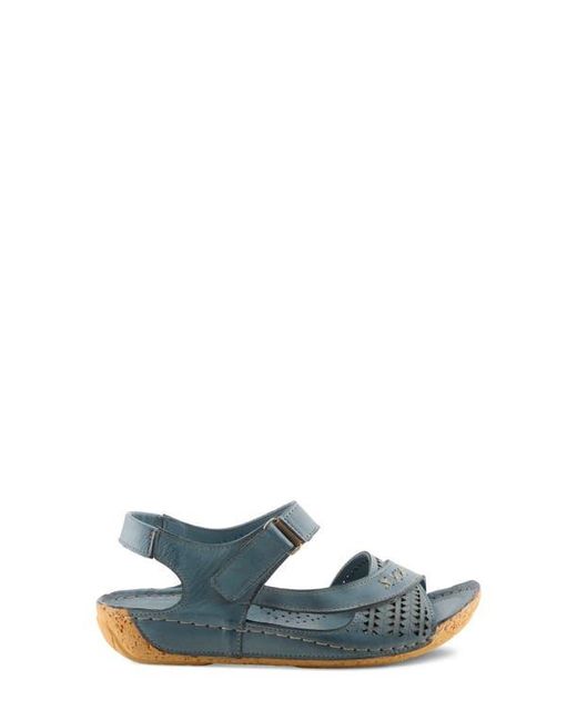 Spring Step Blue Galaire Sandal