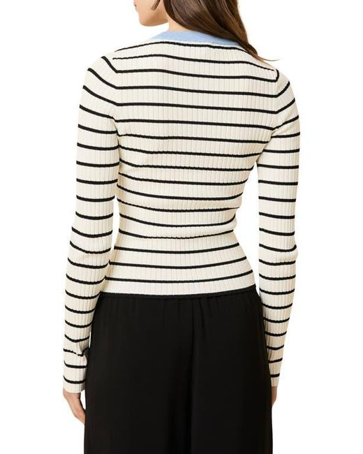 Solid & Striped Gray The Dora Stripe Sweater