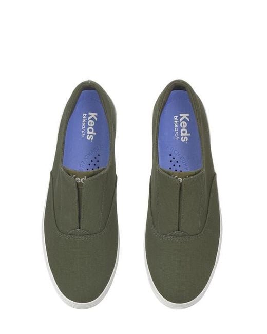 Keds Green Champion Slip-On Sneaker
