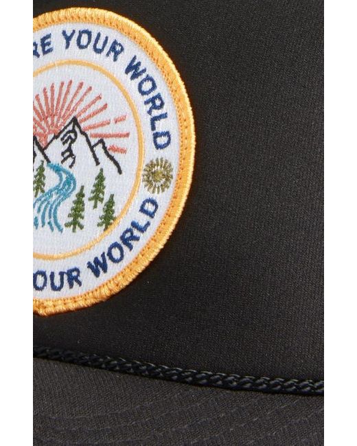 Friday Feelin Black Explore Your World Trucker Hat