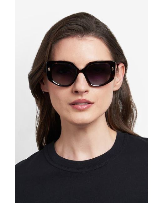 Marc Jacobs Black 52Mm Gradient Square Sunglasses