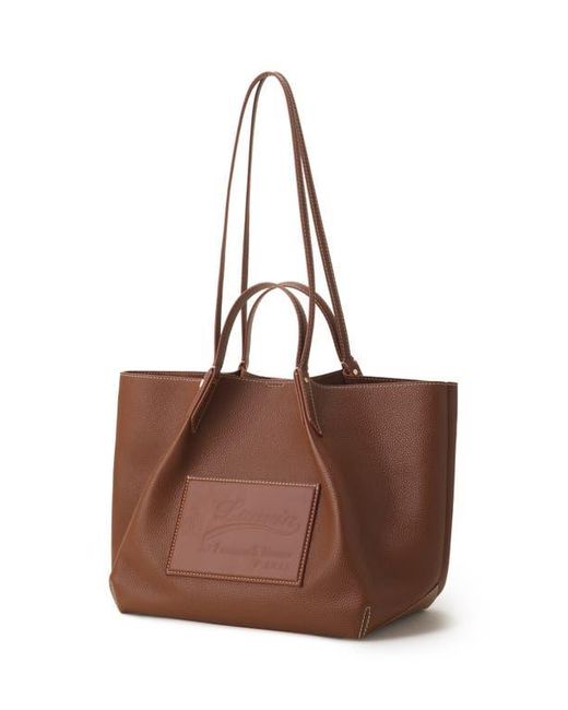 Lanvin Brown Catch By Tote Bag