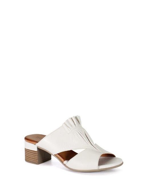 Diba True Women's White Potter Ee Block Heel Sandal