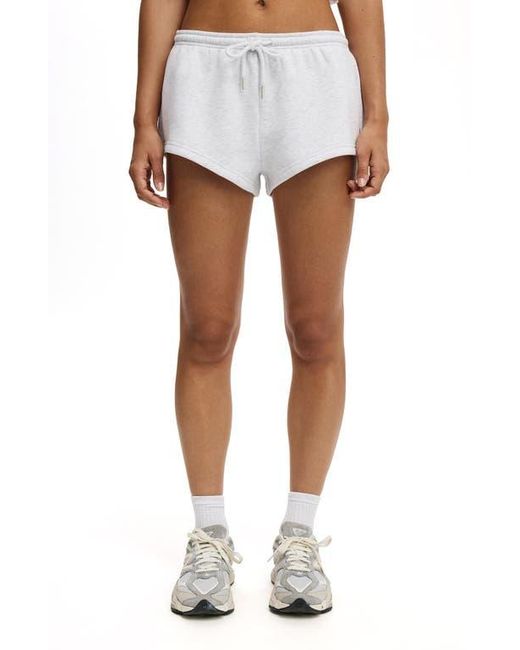 Cotton On White Active Plush Micro Short