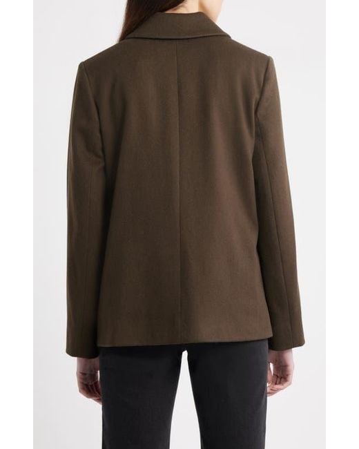 Fleurette Brown Dylan Wool Barn Jacket
