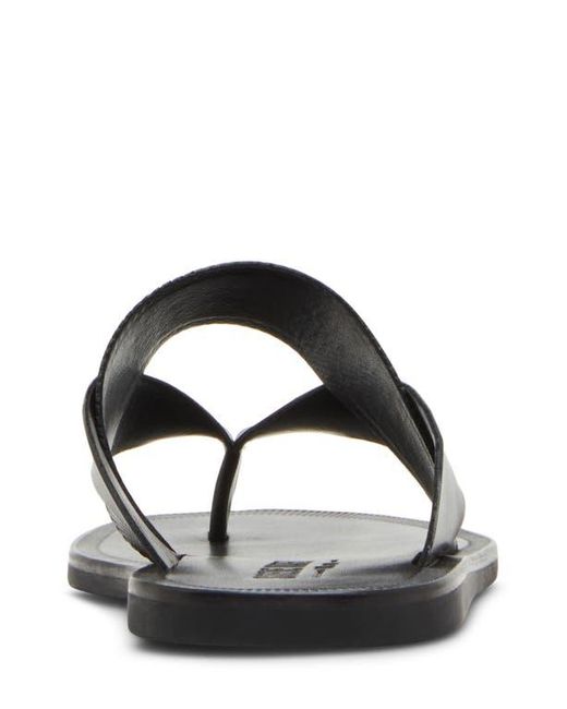 Steve Madden Black Cicero Flip Flop for men