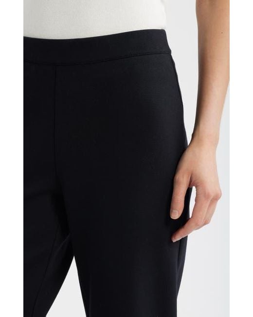 Caslon Black Pull-On Stretch Ponte Cigarette Pants