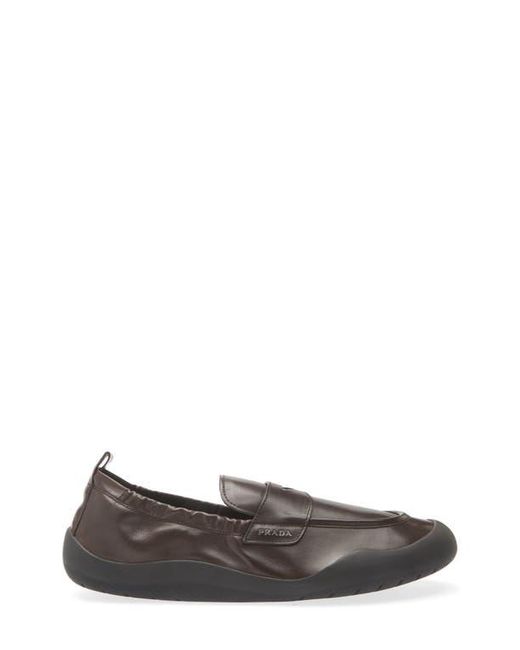 Prada Gray Speedrock Loafer for men