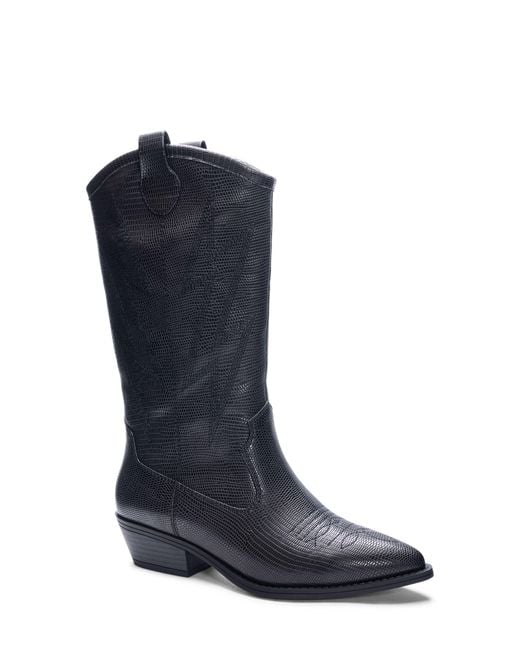 Dirty Laundry Blue Josea Cowboy Boot