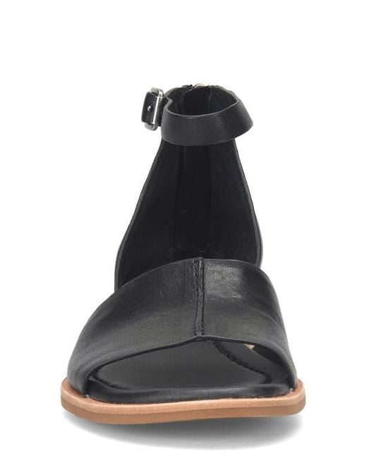 Söfft Black Faxyn Ankle Strap Sandal